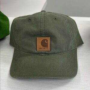Carhartt Green and Brown Hat Classic Design
